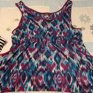 Plus size juniors tank top